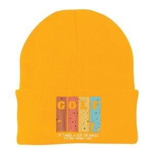 Golf Ball Hammock Knit Cap Winter Beanie