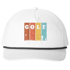 Golf Ball Hammock Snapback Five-Panel Rope Hat