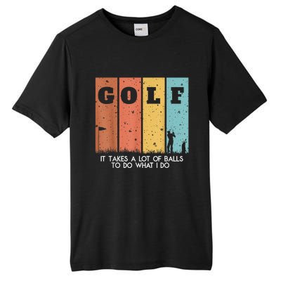 Golf Ball Hammock Tall Fusion ChromaSoft Performance T-Shirt