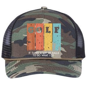 Golf Ball Hammock Retro Rope Trucker Hat Cap