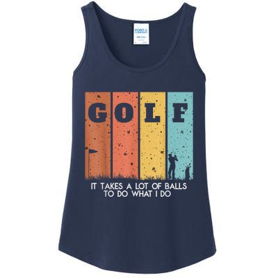 Golf Ball Hammock Ladies Essential Tank