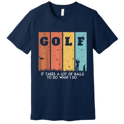 Golf Ball Hammock Premium T-Shirt