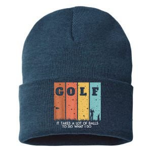 Golf Ball Hammock Sustainable Knit Beanie