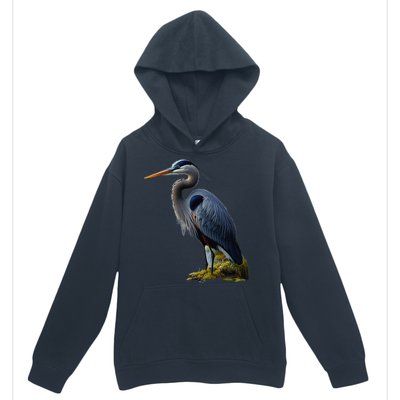 Great Blue Heron. ArtistS Rendition. Urban Pullover Hoodie