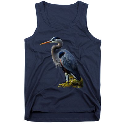 Great Blue Heron. ArtistS Rendition. Tank Top