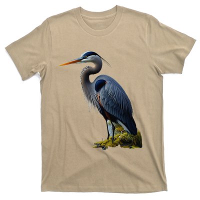 Great Blue Heron. ArtistS Rendition. T-Shirt