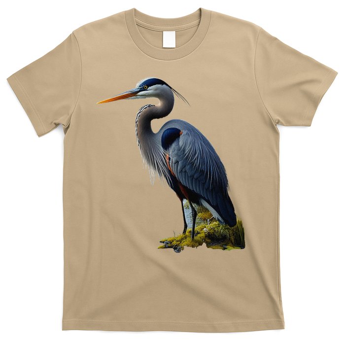 Great Blue Heron. ArtistS Rendition. T-Shirt