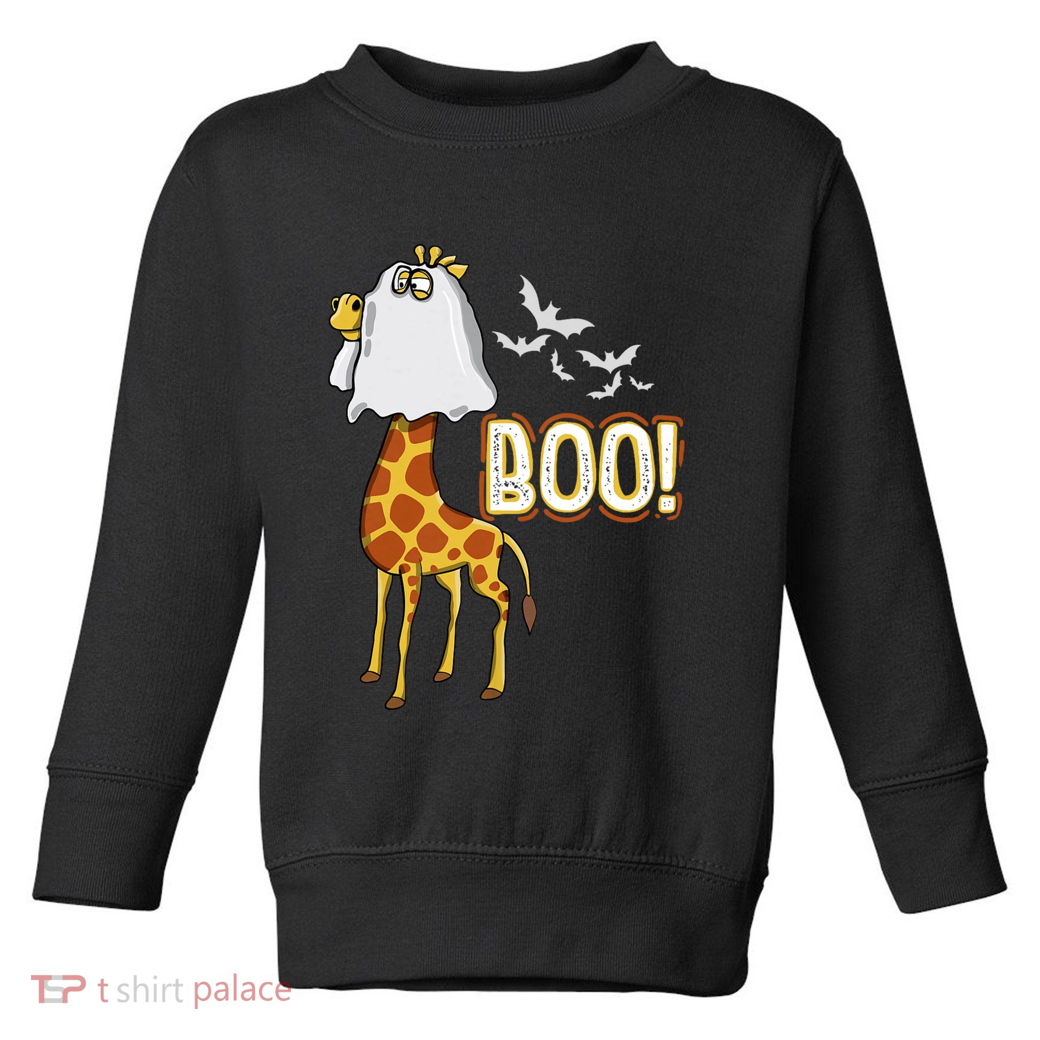 Giraffe Boo Halloween Fun Costume Party Toddler Sweatshirt