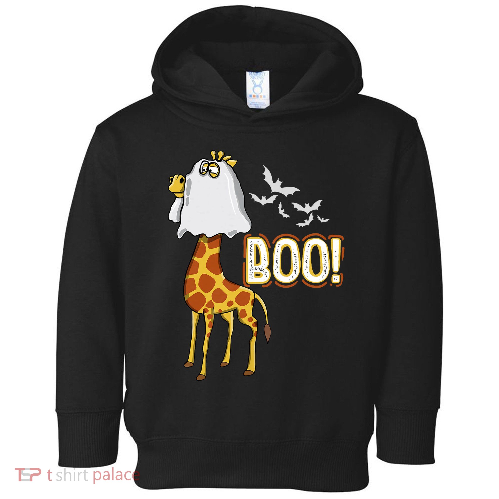 Giraffe Boo Halloween Fun Costume Party Toddler Hoodie