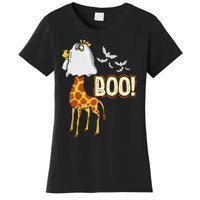 Giraffe Boo Halloween Fun Costume Party Women's T-Shirt