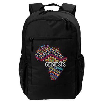 Genesis Black History Afro African Pride Backpack