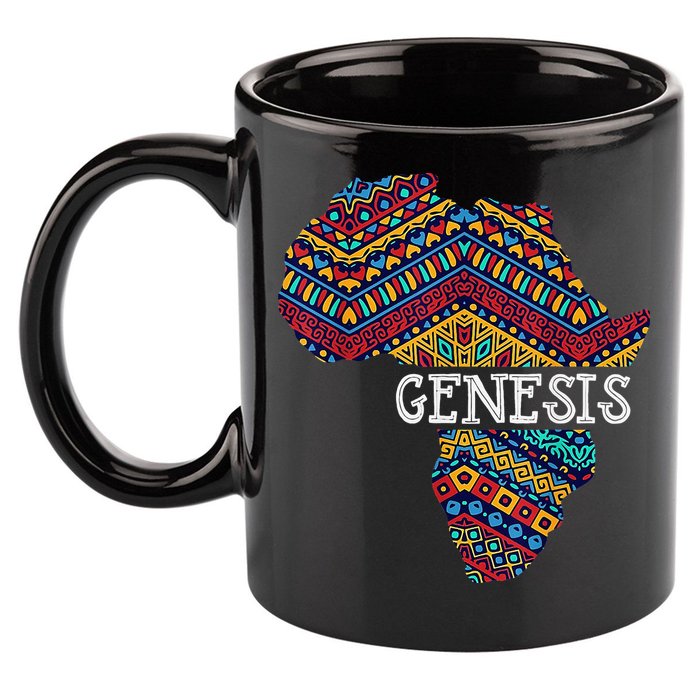 Genesis Black History Afro African Pride 11oz C Handle Ceramic Mug