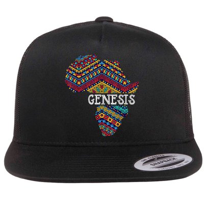 Genesis Black History Afro African Pride Flatbill Hat