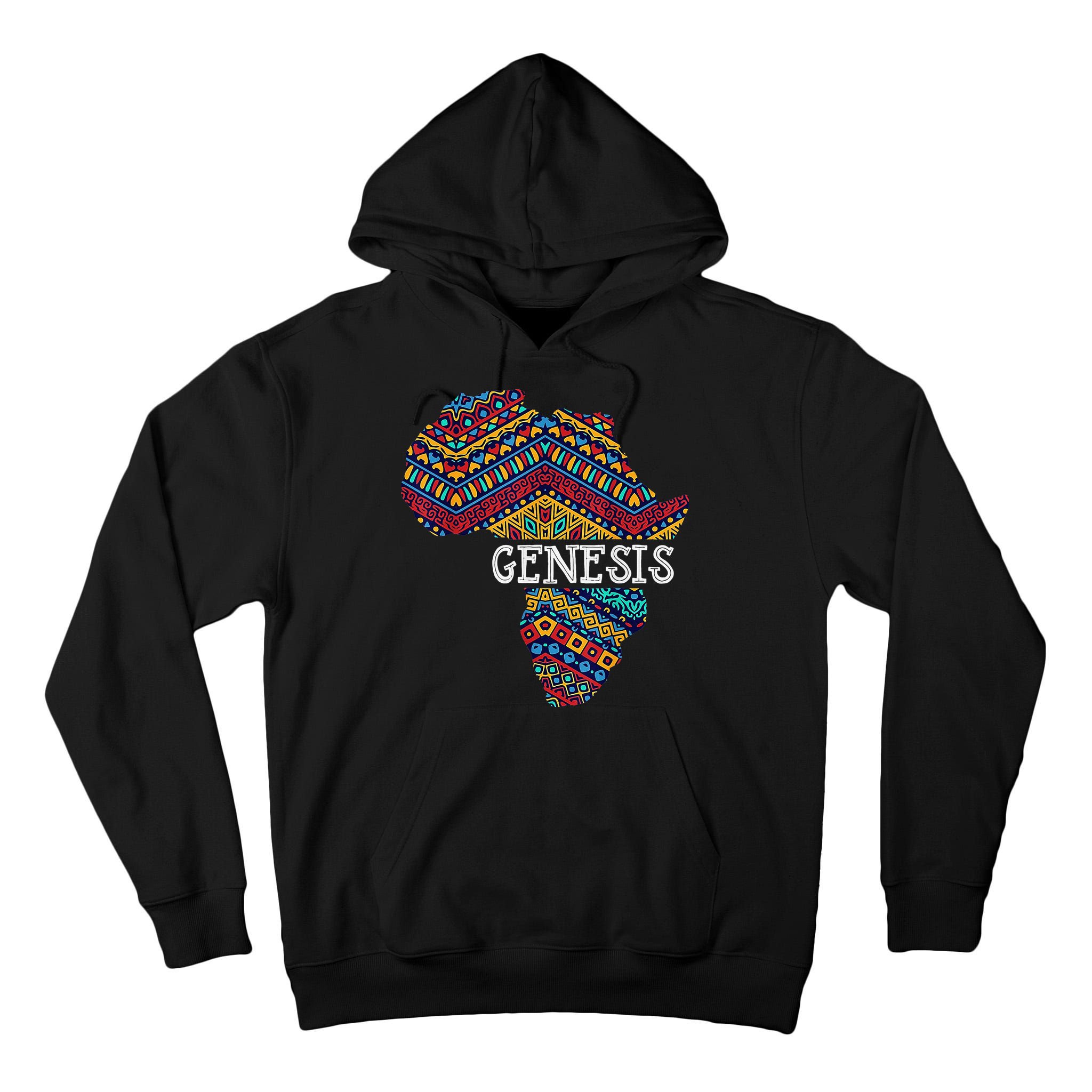 Genesis Black History Afro African Pride Tall Hoodie
