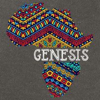 Genesis Black History Afro African Pride Cotton Canvas Backpack