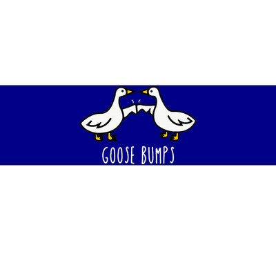 Goose Bumps Humorous Pun Design For Dad Joke Lover Bumper Sticker