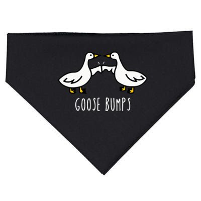 Goose Bumps Humorous Pun USA-Made Doggie Bandana