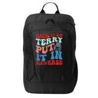 Groovy Back It Up Terry Put It In Reverse 4th Of July Funny City Backpack