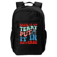 Groovy Back It Up Terry Put It In Reverse 4th Of July Funny Daily Commute Backpack