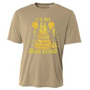 Golden Birthday It's My 26th Birthday Cooling Performance Crew T-Shirt