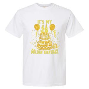 Golden Birthday It's My 26th Birthday Garment-Dyed Heavyweight T-Shirt