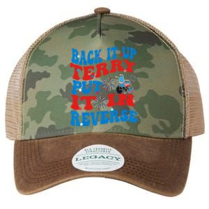 Groovy Back It Up Terry Put It In Reverse 4th Of July Funny Legacy Tie Dye Trucker Hat