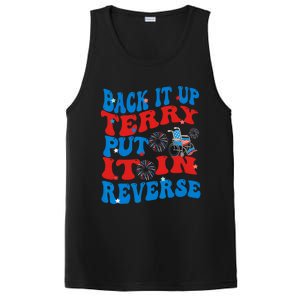 Groovy Back It Up Terry Put It In Reverse 4th Of July Funny PosiCharge Competitor Tank