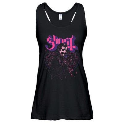 Ghost Bouquet Iv Ladies Essential Flowy Tank