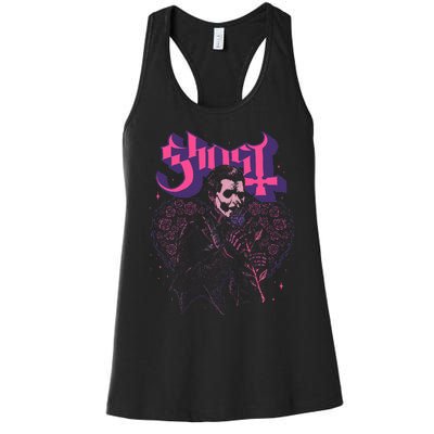 Ghost Bouquet Iv Women's Racerback Tank