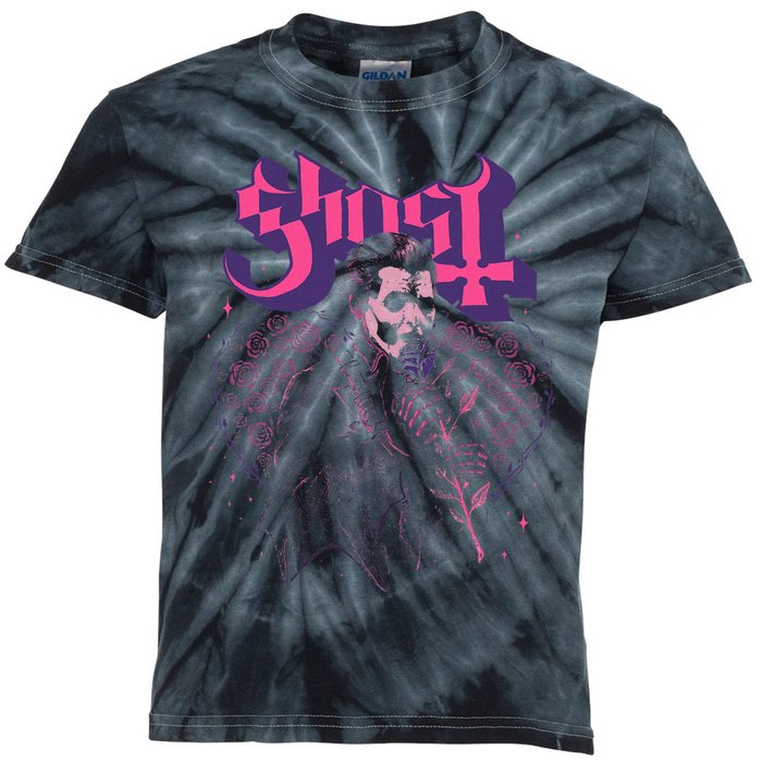 Ghost Bouquet Iv Kids Tie-Dye T-Shirt