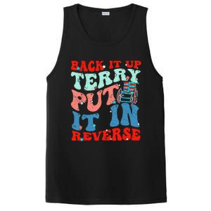 Groovy Back It Up Terry Put It In Reverse 4th Of July Funny PosiCharge Competitor Tank