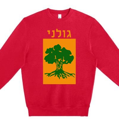 Golani Brigade Israeli Army Elite Idf Infantry Military Unit Premium Crewneck Sweatshirt