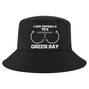 Green Bay I Love Football And DS Ouchdown Offense Eam Cool Comfort Performance Bucket Hat