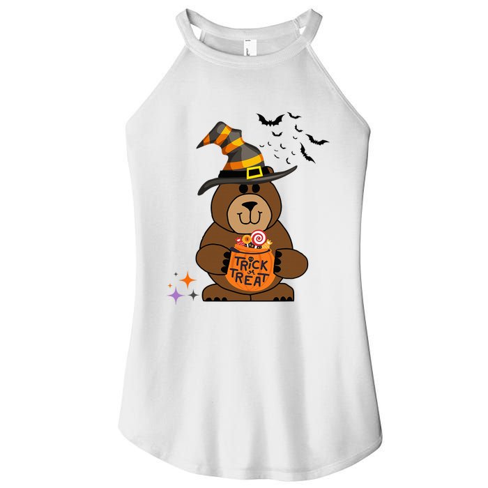 Good Behavior Is Always A Treat Halloween Themed Women’s Perfect Tri Rocker Tank