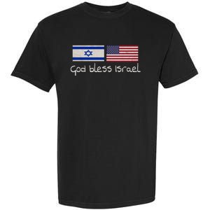 God Bless Israel Garment-Dyed Heavyweight T-Shirt