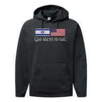 God Bless Israel Performance Fleece Hoodie