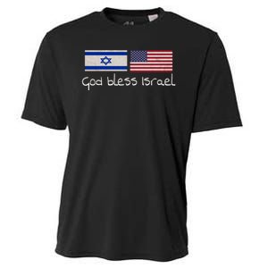 God Bless Israel Cooling Performance Crew T-Shirt