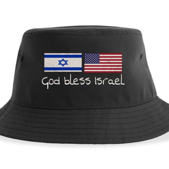 God Bless Israel Sustainable Bucket Hat