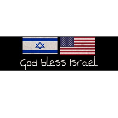 God Bless Israel Bumper Sticker