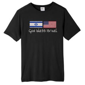 God Bless Israel Tall Fusion ChromaSoft Performance T-Shirt