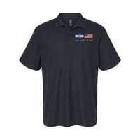 God Bless Israel Softstyle Adult Sport Polo