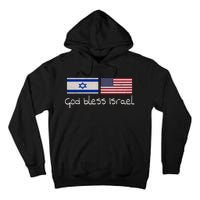 God Bless Israel Tall Hoodie