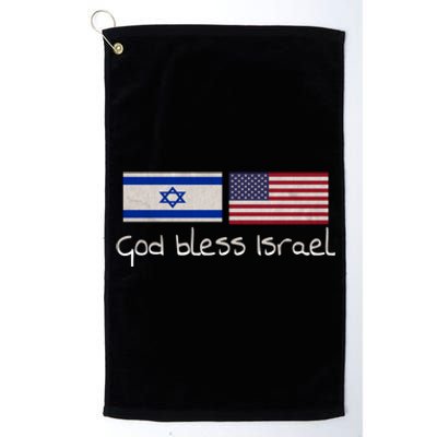 God Bless Israel Platinum Collection Golf Towel