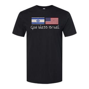 God Bless Israel Softstyle CVC T-Shirt