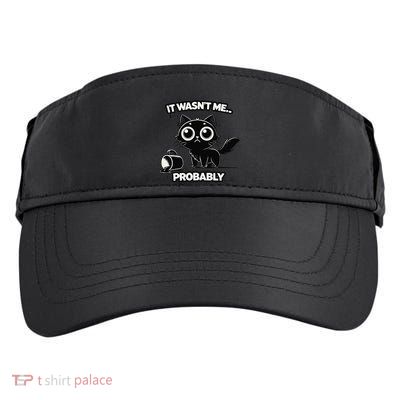 Guilty But Innocent Funny Black Cat Meme .Png Adult Drive Performance Visor