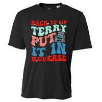 Groovy Back It Up Terry Put It In Reverse 4th Of July Funny Cooling Performance Crew T-Shirt