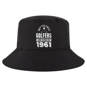 Golfer Born In 1961 60th Birthday Golfing Gift Cool Comfort Performance Bucket Hat