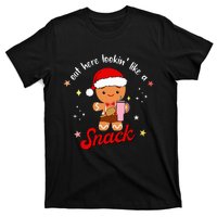 Gingerbread Boo Jee Out Here Looking Like A Snack Christmas  T-Shirt