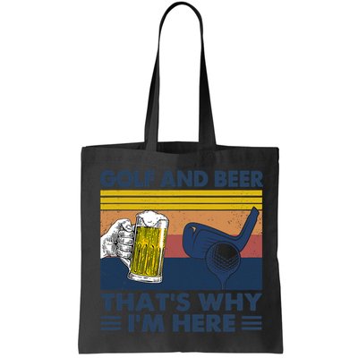 Golf Beer Joke Dad Funny Drinking Day Gift For Father's Day Bag