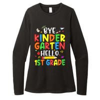 Graduation Bye Kindergarten Hello 1st Grade Back to School Womens CVC Long Sleeve Shirt